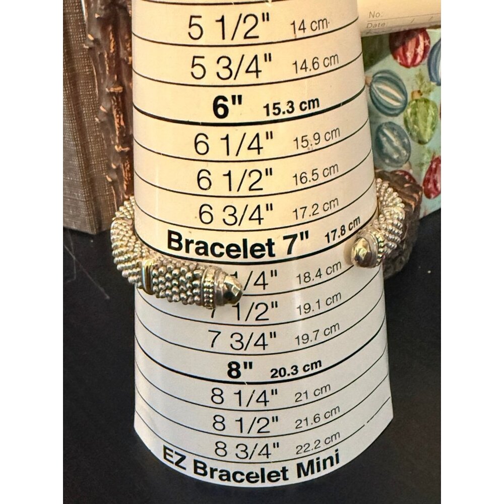 Lagos Caviar 925/18K Cuff - Picture 7 of 8